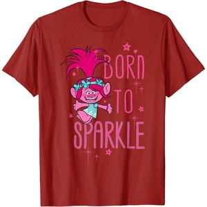 image:imageDreamWorks Trolls Born to Sparkle TShirtCranberry Red