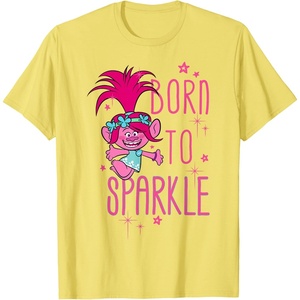 image:imageDreamWorks Trolls Born to Sparkle TShirtLemon Yellow