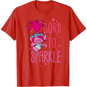 image:imageDreamWorks Trolls Born to Sparkle TShirtRed