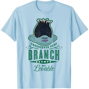 image:imageDreamWorks Trolls Branch Grumpy But Lovable TShirtBaby Blue
