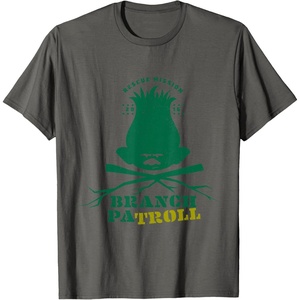 image:imageDreamWorks Trolls Branch PaTROLL TShirtAsphalt Grey