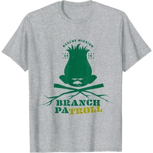 image:imageDreamWorks Trolls Branch PaTROLL TShirtHeather Grey