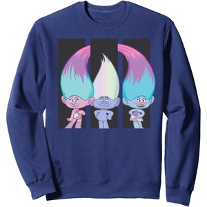 image:imageDreamWorks Trolls Column Pose SweatshirtNavy Blue