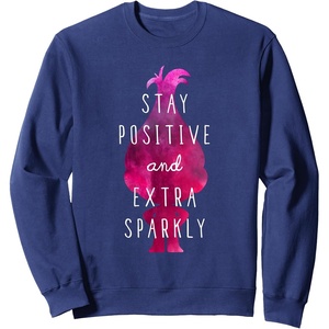 image:imageDreamWorks Trolls Extra Sparkly SweatshirtNavy Blue