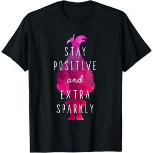 image:imageDreamWorks Trolls Extra Sparkly TShirtBlack