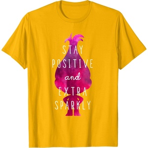 image:imageDreamWorks Trolls Extra Sparkly TShirtGolden Yellow