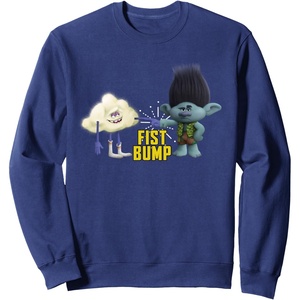 image:imageDreamWorks Trolls Fist Bump SweatshirtNavy Blue