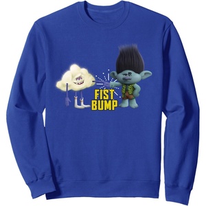 image:imageDreamWorks Trolls Fist Bump SweatshirtRoyal Blue