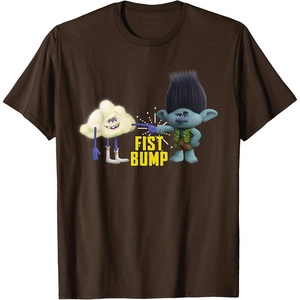 image:imageDreamWorks Trolls Fist Bump TShirt SmallBrown