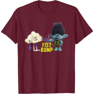 image:imageDreamWorks Trolls Fist Bump TShirt SmallBurgundy