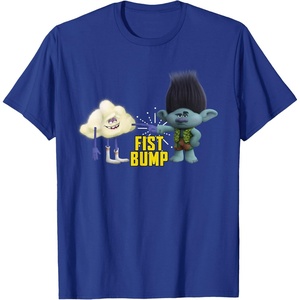 image:imageDreamWorks Trolls Fist Bump TShirt SmallRoyal Blue