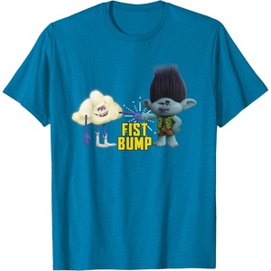 image:imageDreamWorks Trolls Fist Bump TShirt SmallSapphire Blue