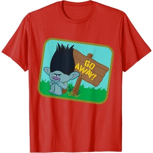 image:imageDreamWorks Trolls Go Away Grumpy Branch TShirtRed