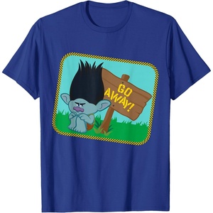 image:imageDreamWorks Trolls Go Away Grumpy Branch TShirtRoyal Blue
