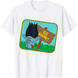 image:imageDreamWorks Trolls Go Away Grumpy Branch TShirtWhite