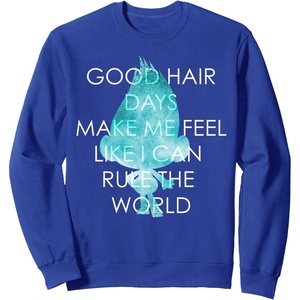 image:imageDreamWorks Trolls Good Hair Days SweatshirtRoyal Blue