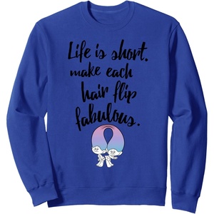 image:imageDreamWorks Trolls Hair Flip SweatshirtRoyal Blue