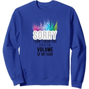 image:imageDreamWorks Trolls Hair Volume SweatshirtRoyal Blue