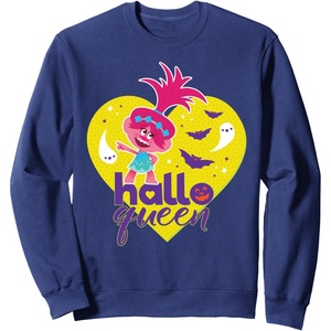 image:imageDreamWorks Trolls Hallo Queen Halloween SweatshirtNavy Blue
