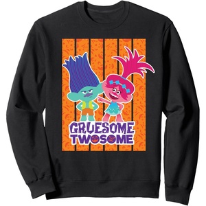 image:imageDreamWorks Trolls Halloween Gruesome Twosome SweatshirtBlack