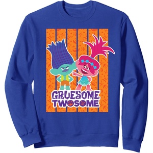 image:imageDreamWorks Trolls Halloween Gruesome Twosome SweatshirtRoyal Blue