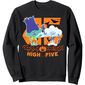 image:imageDreamWorks Trolls Halloween High Five SweatshirtBlack