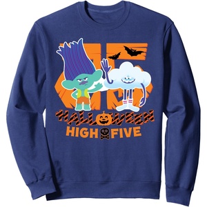image:imageDreamWorks Trolls Halloween High Five SweatshirtNavy Blue