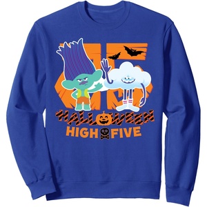 image:imageDreamWorks Trolls Halloween High Five SweatshirtRoyal Blue