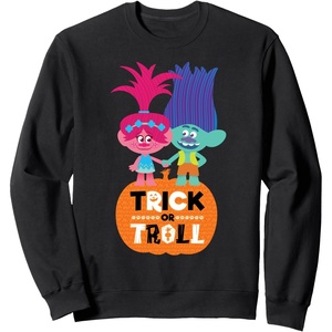 image:imageDreamWorks Trolls Halloween Trick or Troll SweatshirtBlack