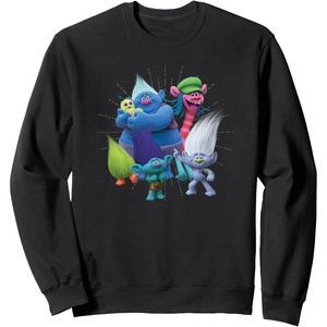 image:imageDreamWorks Trolls Happy Group SweatshirtBlack