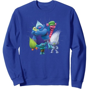 image:imageDreamWorks Trolls Happy Group SweatshirtRoyal Blue