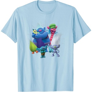 image:imageDreamWorks Trolls Happy Group TShirtBaby Blue