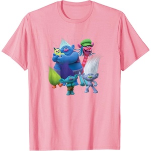 image:imageDreamWorks Trolls Happy Group TShirtPink