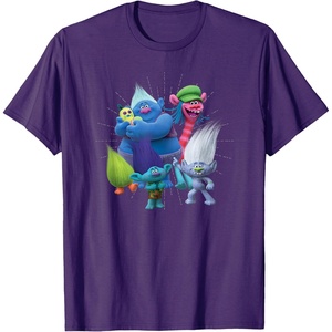 image:imageDreamWorks Trolls Happy Group TShirtPurple