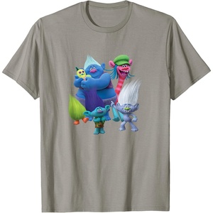 image:imageDreamWorks Trolls Happy Group TShirtSlate Grey