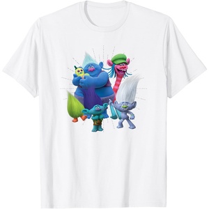 image:imageDreamWorks Trolls Happy Group TShirtWhite