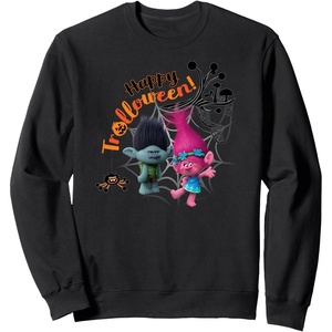image:imageDreamWorks Trolls Happy Halloween SweatshirtBlack