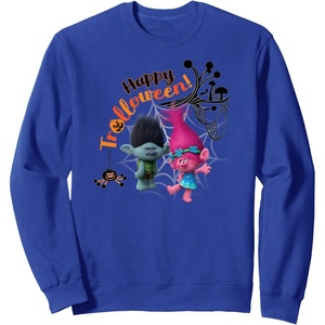 image:imageDreamWorks Trolls Happy Halloween SweatshirtRoyal Blue