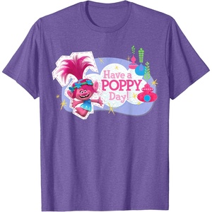 image:imageDreamWorks Trolls Have a Poppy Day TShirtPurple Heather
