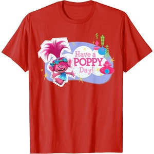 image:imageDreamWorks Trolls Have a Poppy Day TShirtRed