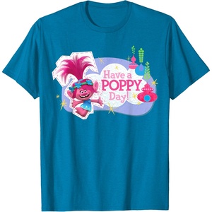 image:imageDreamWorks Trolls Have a Poppy Day TShirtSapphire Blue