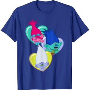 image:imageDreamWorks Trolls Hearts and Hearts TShirtRoyal Blue