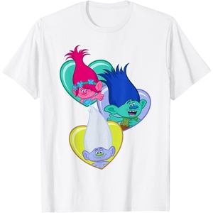 image:imageDreamWorks Trolls Hearts and Hearts TShirtWhite