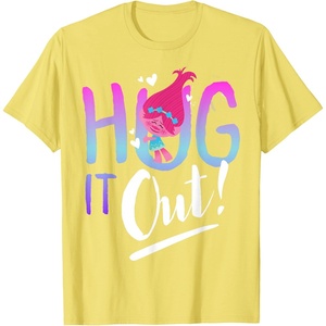 image:imageDreamWorks Trolls Hug It Out TShirtLemon Yellow