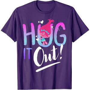 image:imageDreamWorks Trolls Hug It Out TShirtPurple