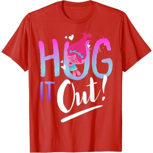 image:imageDreamWorks Trolls Hug It Out TShirtRed