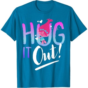 image:imageDreamWorks Trolls Hug It Out TShirtSapphire Blue