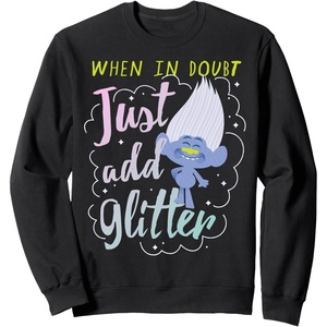 image:imageDreamWorks Trolls Just Add Glitter SweatshirtBlack