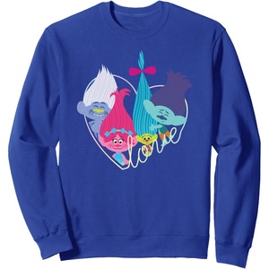 image:imageDreamWorks Trolls Love Group SweatshirtRoyal Blue