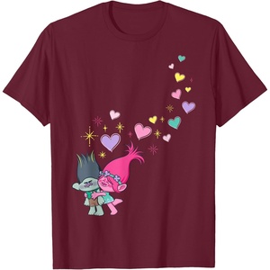 image:imageDreamWorks Trolls Love TShirtBurgundy